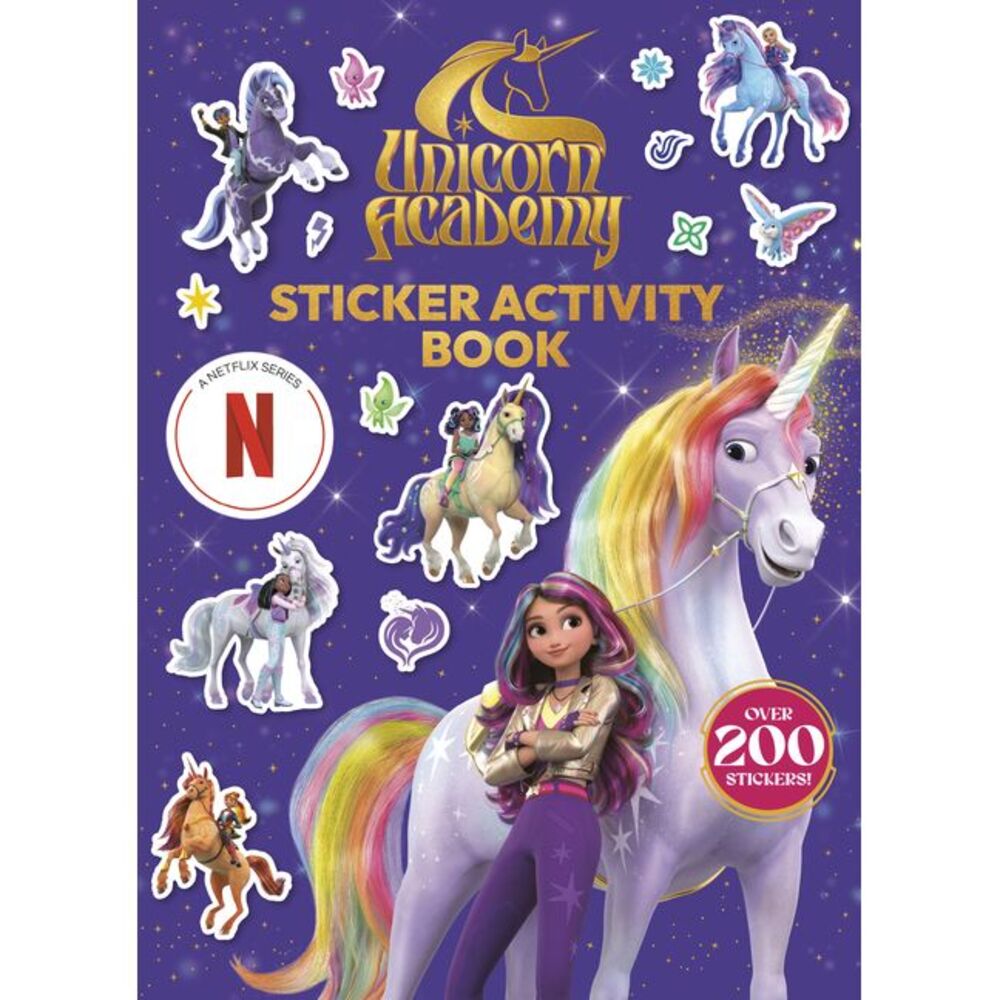Unicorn Academy Sticker Activity Book -- Random House